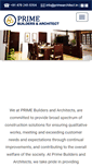 Mobile Screenshot of primearchitect.in